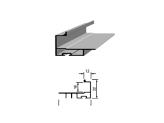 TIRADOR MINIMALISTA TR16V7 BLANCO 2,60MTS